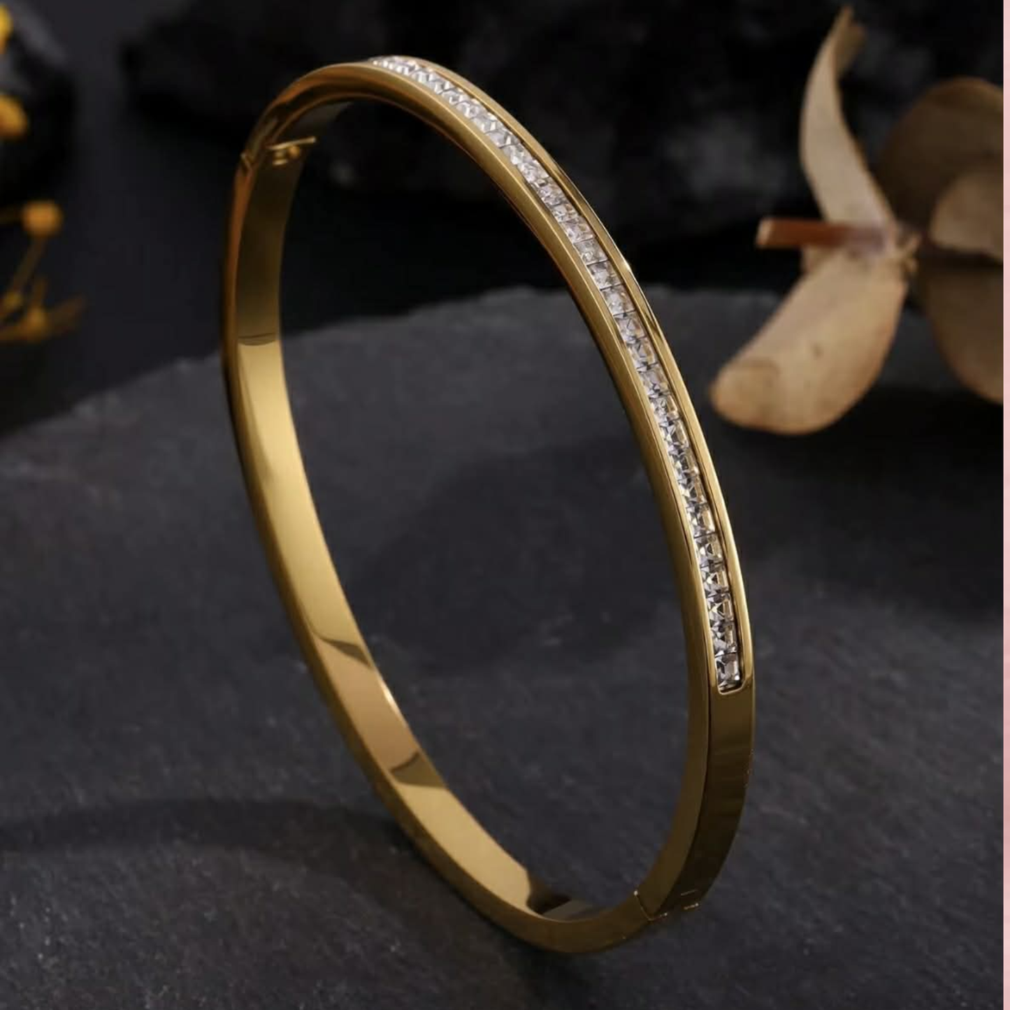 Luxe Crystal Bangle