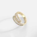 Luxe crystal ring